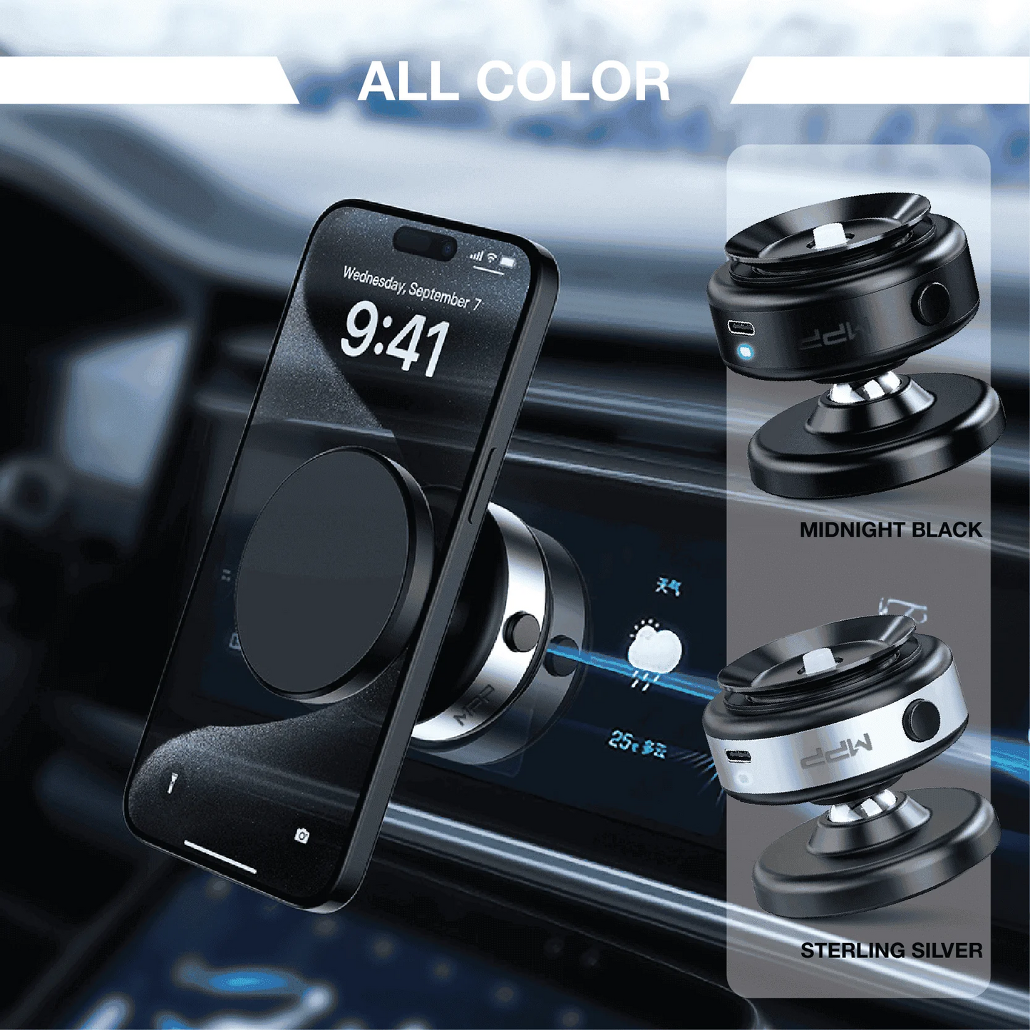 Soporte Magnético para Teléfono de Coche