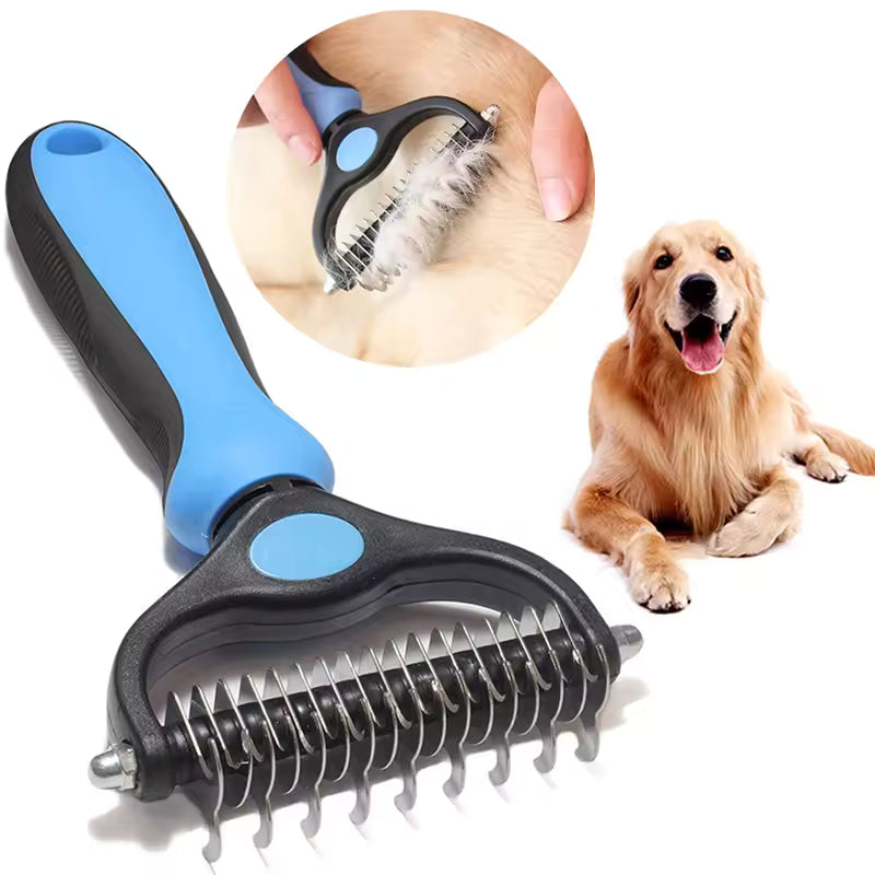 Cepillo Profesional Deshedding para Mascotas