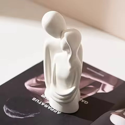 Estatua Decorativa Abstracta de Pareja